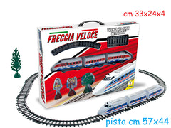 TEO'S - TRENO FRECCIA VELOCE PISTA 55X44 CM