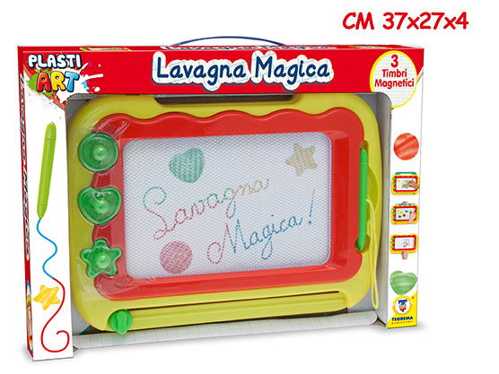 PLASTIART - LAVAGNA MAGICA 4 COL. ASS