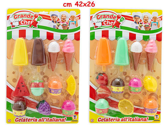GELATERIA FRUTTERIA IN BLISTER CARD
