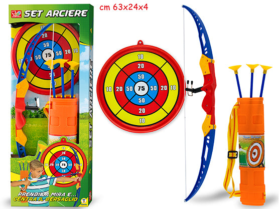 TEO'S - SET ARCIERE CON BERSAGLIO E 3 FRECCE