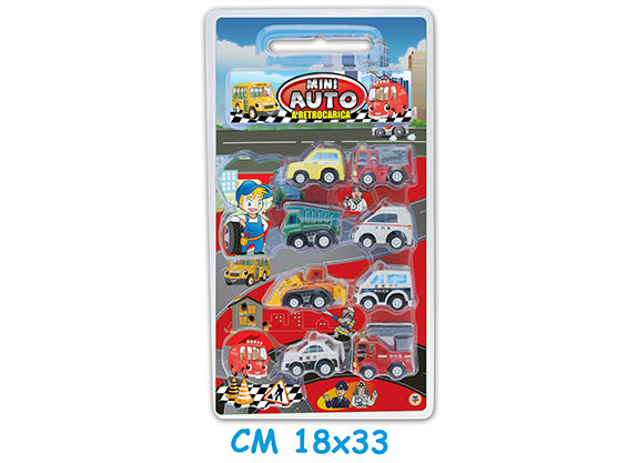 TEO'S -  MINI AUTO A RETROCARICA 8 PZ 2 MDL