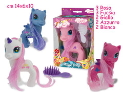 MISS SIGNORINA - PONY CON SPAZZOLA 5 ASS