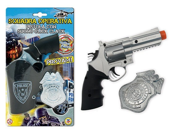 MR BOY BLISTER PISTOLA POLIZIOTTO
