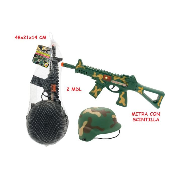 MR.BOY FORZE ARMATE C/CASCO E MITRA