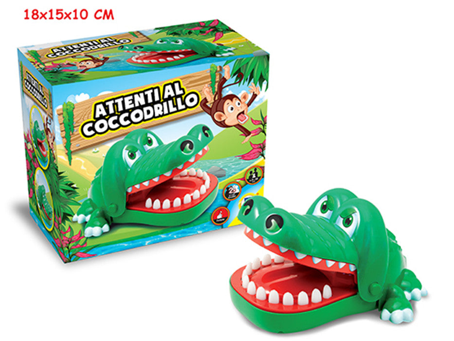 GIOCO IN SCATOLA ATTENTI AL COCCODRILLO