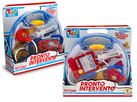 TEO'S - KIT DOTTORE IN VALIGETTA CON SIRINGA