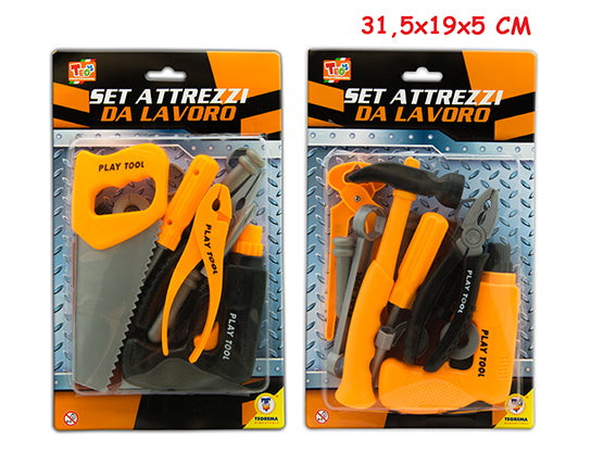 TEO'S - SET MECCANICO CON TRAPANO 2 MDL ASS