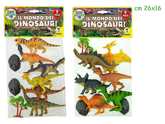 GEO NATURE - DINOSAURI 9 PZ 2 ASS