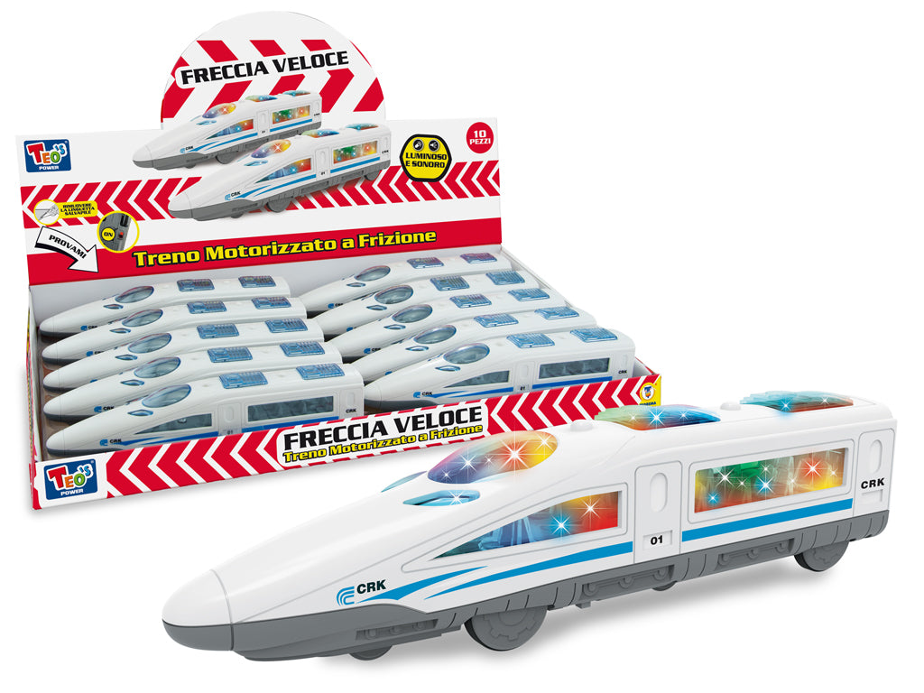 TEO'S - TRENO A FRIZIONE CON LUCI E SUONI