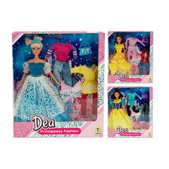 DEA - BAMBOLA PRINCIPESSA FASHION 3 ASS