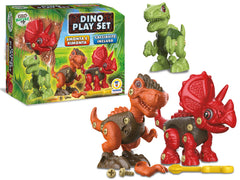 GEO NATURE - PLAYSET DINOSAURI SMONTA E RIMONTA