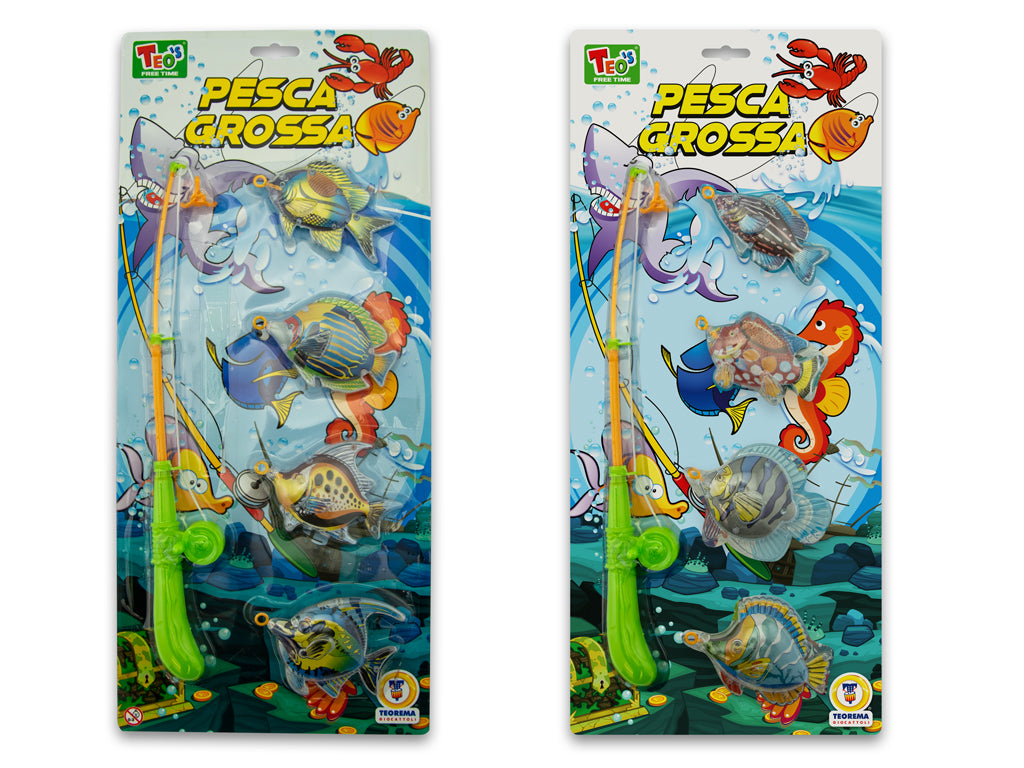 TEO'S - CARTELLA PICCOLO PESCATORE 2 MDL C/GANCIO