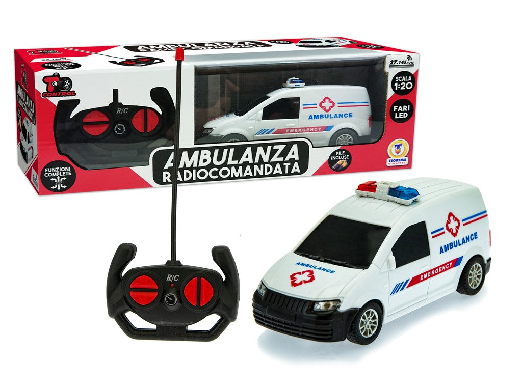 T CONTROL - RADIOC. AMBULANZA SCALA 1:20 27MHZ