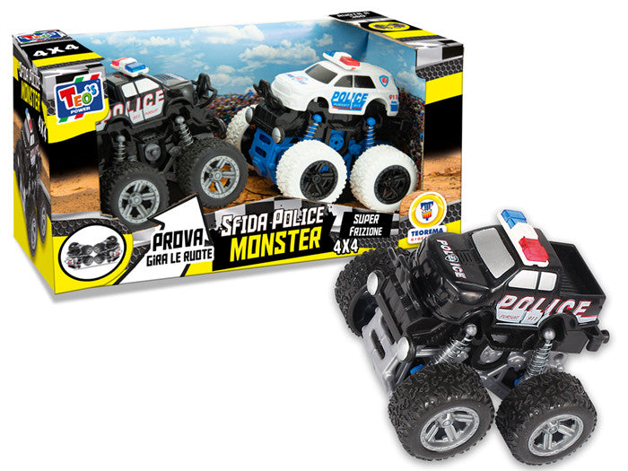 TEO'S - MONSTER SFIDA POLICE 4X4 A FRIZIONE