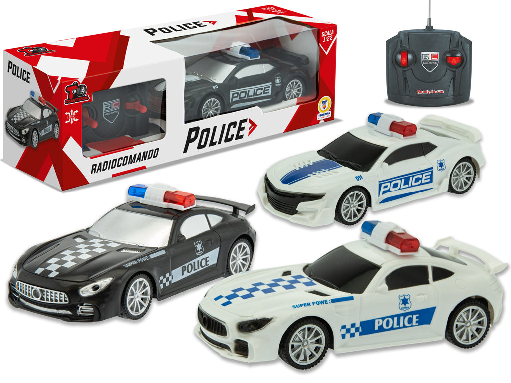 T CONTROL - RADIOC. AUTO POLICE 27MHZ SCALA 1:22
