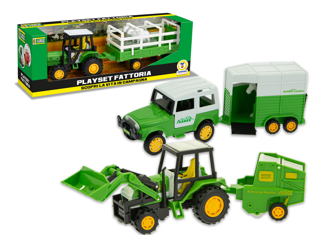 LINEA VERDE - PLAYSET FATTORIA 3 MDL ASS