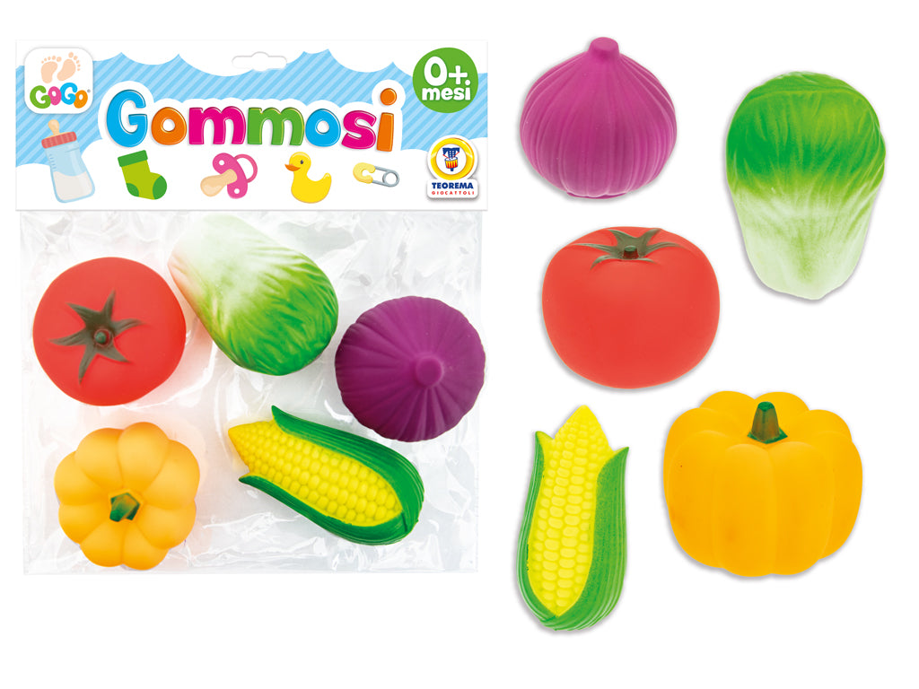 GOGO - GOMMOSI VERDURA 5 PZ