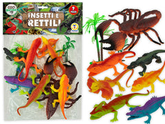 GEO NATURE - INSETTI E RETTILI 9 PZ