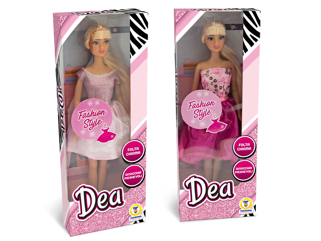DEA - BAMBOLA FASHION LUNGHI CAPELLI 2 ASS