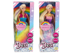 DEA - BAMBOLA PRINCIPESSA ARCOBALENO LUNGHI CAPELL