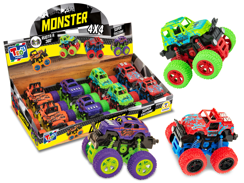 TEO'S - MONSTER 4X4 A FRIZIONE 4 COL. ASS
