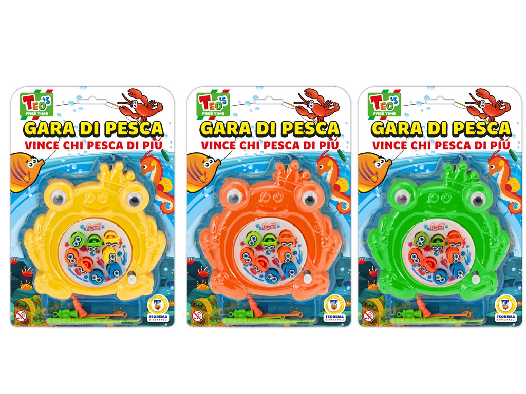TEO'S - GARA DI PESCA RANA 8 PESCI A CARICA