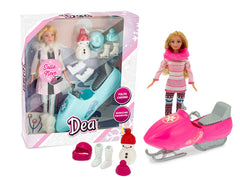 DEA - BAMBOLA GITA SULLA NEVE 29 CM 2 ASS