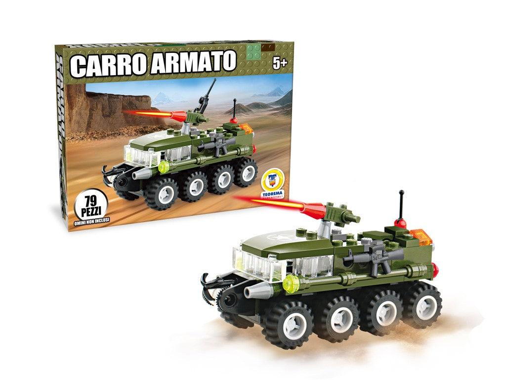 COSTRUZIONI CLICK CLACK CARROARMATO 93 PZ
