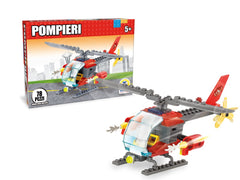 COSTRUZIONI CLICK CLACK POMPIERI 78 PZ