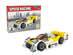 COSTRUZIONI CLICK CLACK MACCHINA RACING 51 PZ