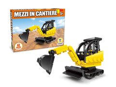 COSTRUZIONI CLICK CLACK MEZZI IN CANTIERE 48 PZ