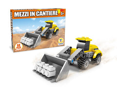 COSTRUZIONI CLICK CLACK MEZZI IN CANTIERE 68 PZ