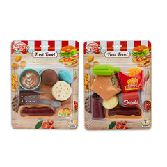 GRANDE CHEF - SET FAST FOOD 2 MDL ASS