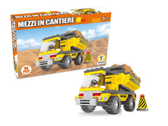 COSTRUZIONI CLICK CLACK MEZZI IN CANTIERE 94PZ
