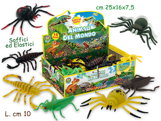 GEO NATURE - INSETTI SOFFICI 18 PZ