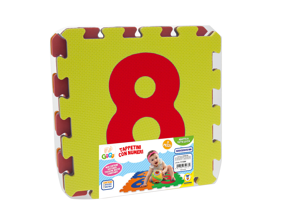 GOGO - TAPPETINI NUMERI 5 PZ