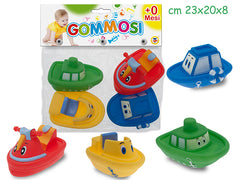 GOMMOSI BARCHETTE VEICOLI 4 PZ