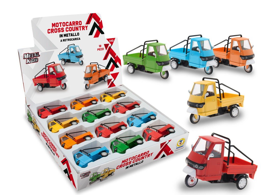 METAL KIDS - MOTOCARRO IN METALLO RETROC. 5