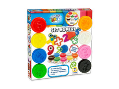 PLASTIART - NUMERI 8 VASETTI 28 GR