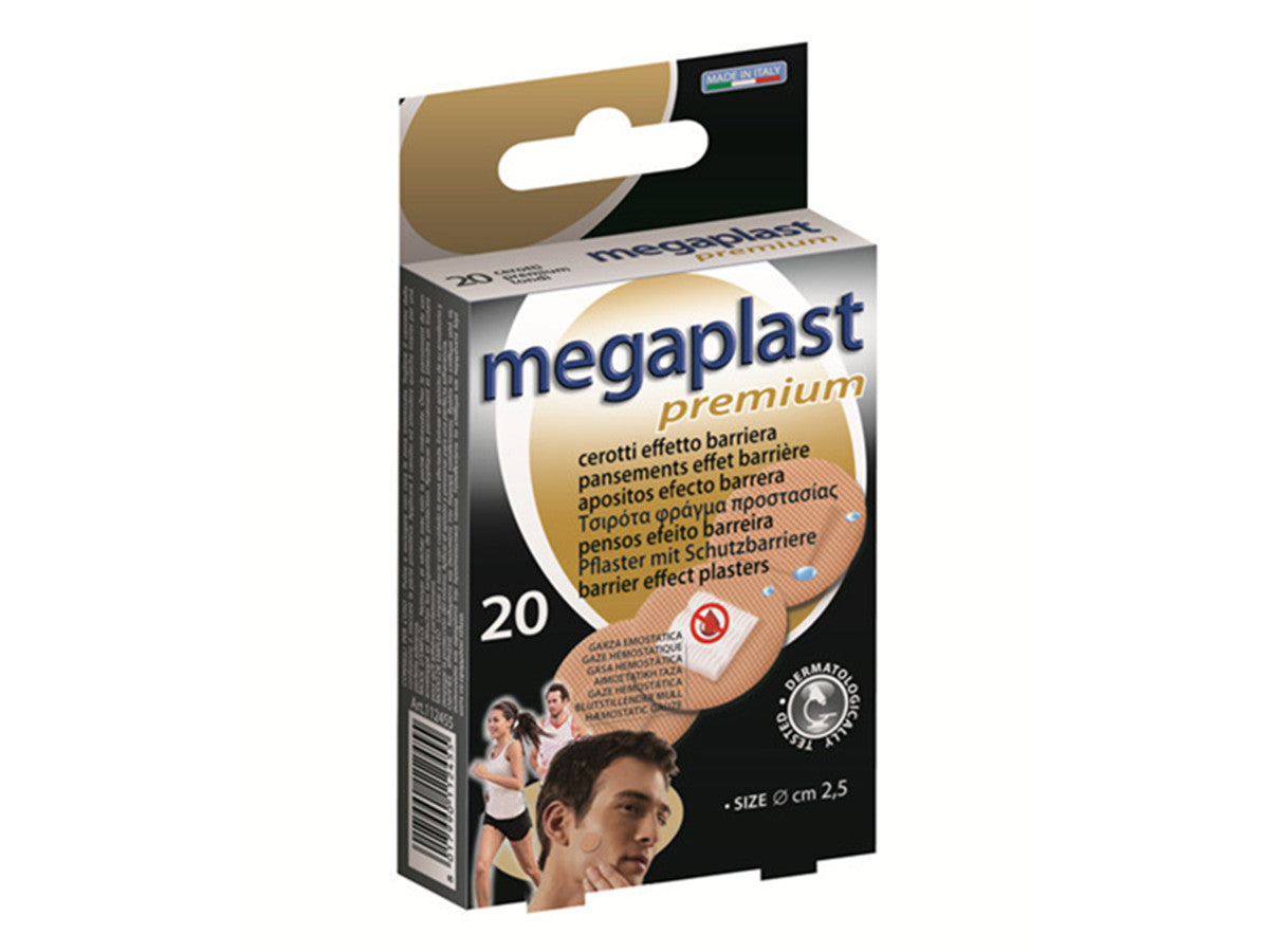 MEGAPLAST 20 CER.PREMIUM EMOSTATICO 2,5X 12/CT