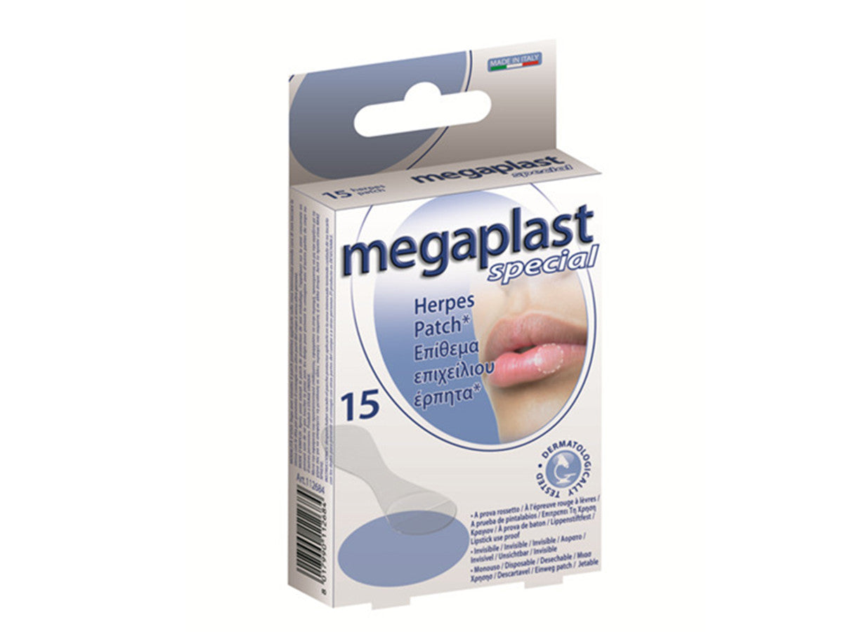 MEGAPLAST 15 CEROTTI HERPES 12/CT