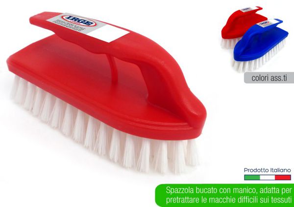 SPAZZOLA BUCATO C/MANICHETTO