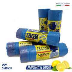 SACCO PATT. 55X65 15PZ C/MAN.