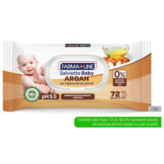 SALVIETTE BABY ARGAN 72PZ