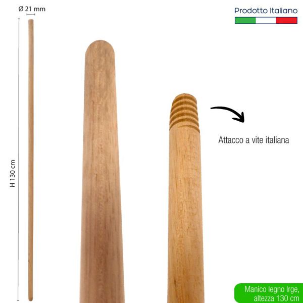 MANICO LEGNO 130 CM