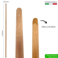 MANICO LEGNO 130 CM