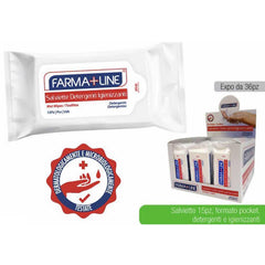 SALVIETTE IGIENIZZ.15PZ FARMALINE