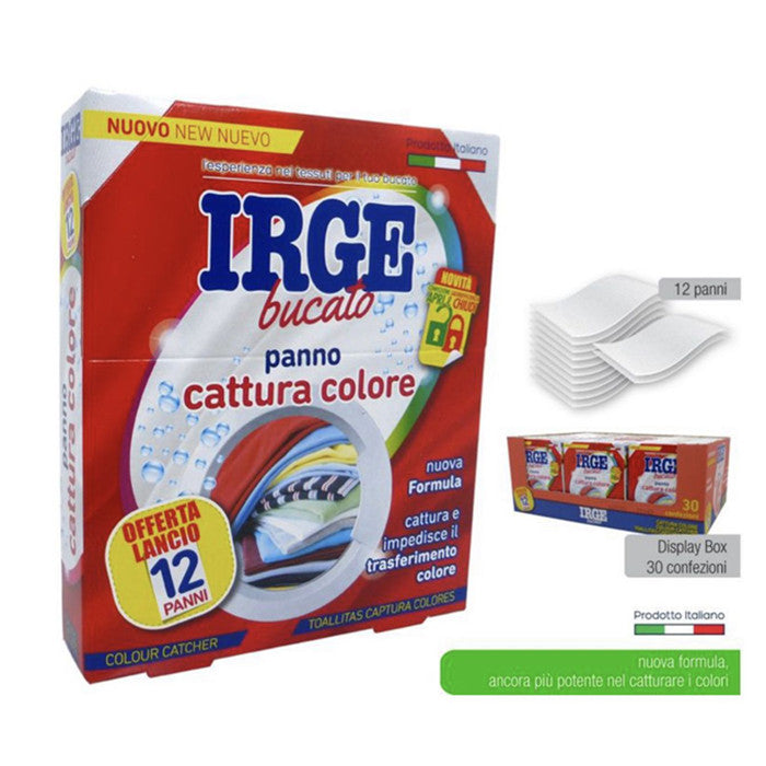PANNO CATT.COLORE 12 FOGLI IRGE