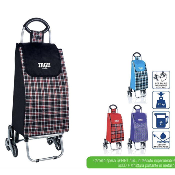 CARRELLO SPESA SPRINT 46L 3 RUOTE