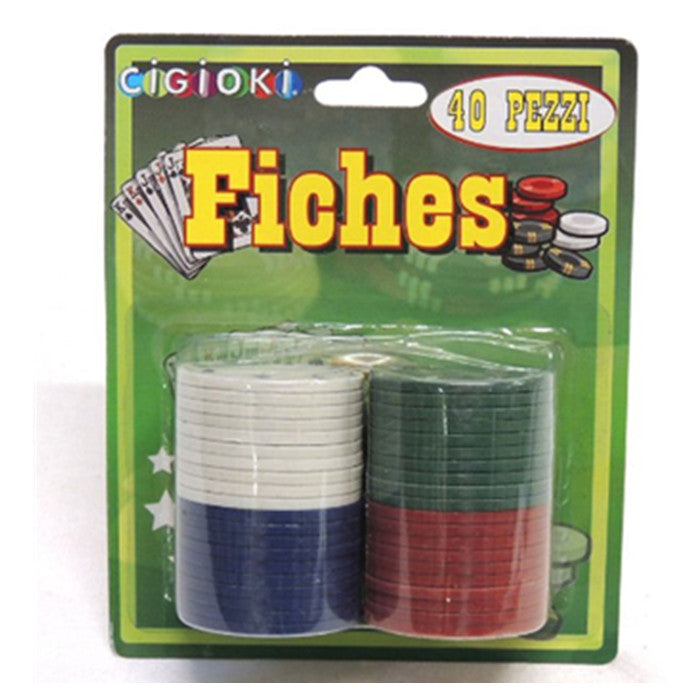 FICHES IN BLISTER 40PZ